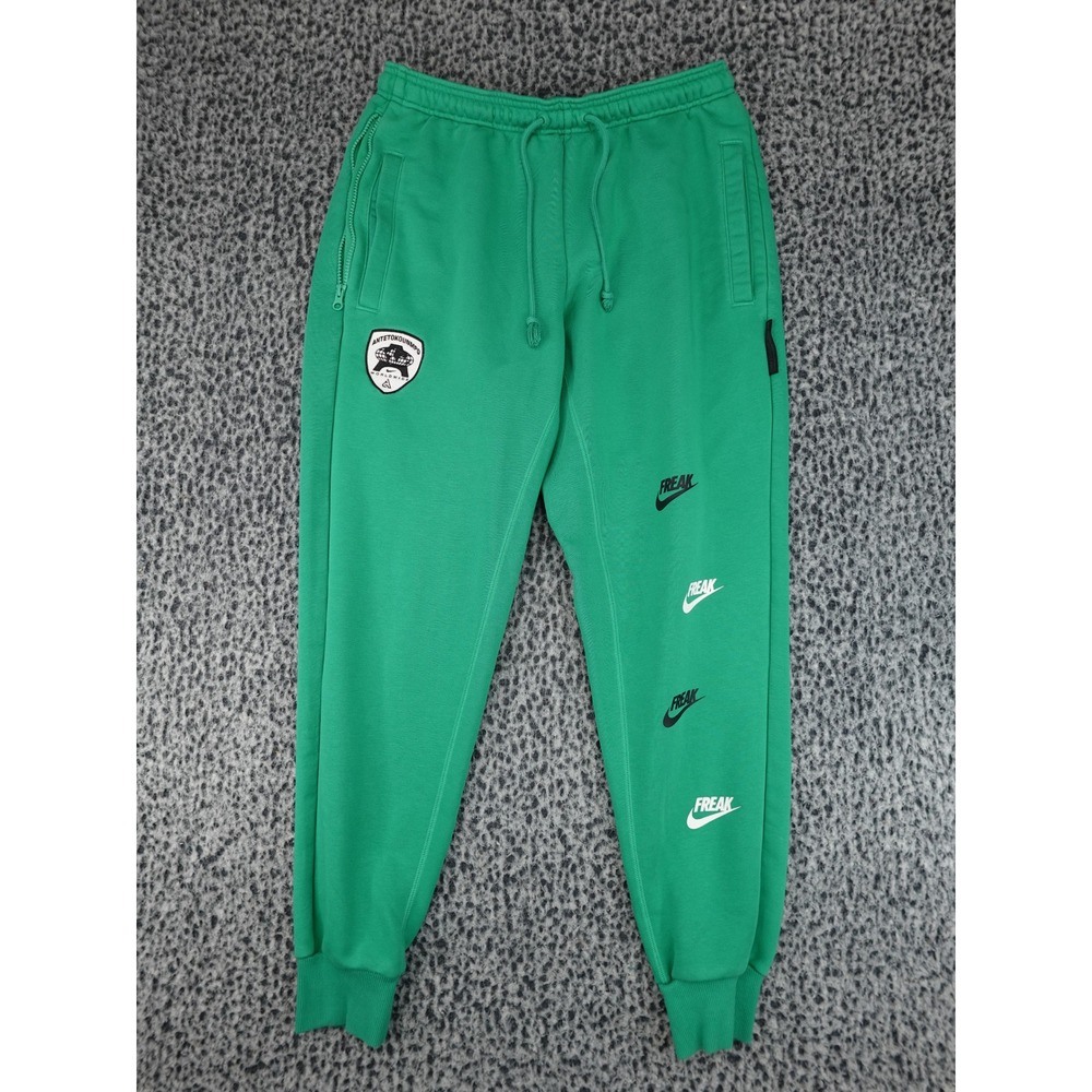 Nike Giannis Antetokounmpo Freak Joggers‎ Mens Medium Green Excellent Dri-FIT